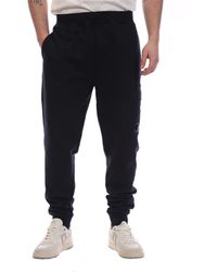 C.P. Company - Light Fleece Lens Tracksuit Bottoms - Lyst