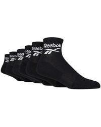 Reebok - 6 Pair Sports Ankle Socks - Lyst