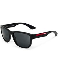 Prada - 0Ps 01Us Aviator Sunglasses - Lyst