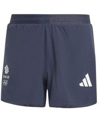 adidas - Team Gb Adizero Running 3-inch Split Shorts - Lyst