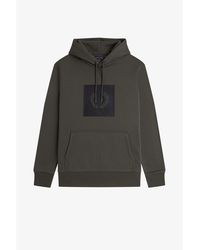 Fred Perry - Box Graphic Pull Over Hoodie - Lyst