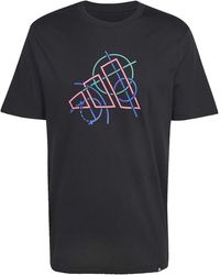 adidas - Graphic Logo T-Shirt - Lyst
