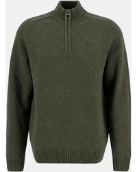 Barbour - Grangetown Half Zip Jumper - Lyst