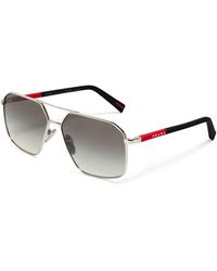 Prada - 0Ps A50S Aviator Sunglasses - Lyst