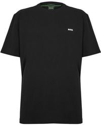BOSS - Crew Logo T-shirt - Lyst