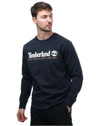 Timberland - Regular Fit Crew Sweatshirt - Lyst