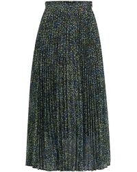 BOSS - Printed Plisse Skirt - Lyst