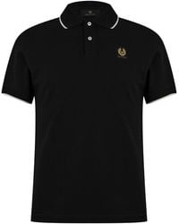 Belstaff - Tipped Polo Shirt - Lyst