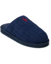Polo Ralph Lauren - Carey Mule Slippers - Lyst