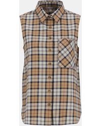Barbour - Bredon Sleeveless Shirt - Lyst