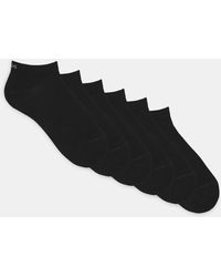 HUGO - Cotton Blend 6-Pack Trainer Socks - Lyst