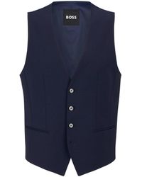 BOSS - Hbb Jasper Slim-Fit Waistcoat - Lyst