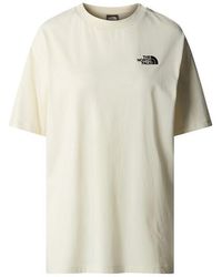 The North Face - W S/s Essential Oversize Tee - Lyst