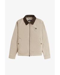 Fred Perry - Caban Barn Jacket - Lyst