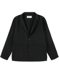 PREVU - Fairfax Seersucker Cotton Blazer - Lyst