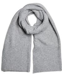 Pieces - Knit Midweight Scarf - Lyst