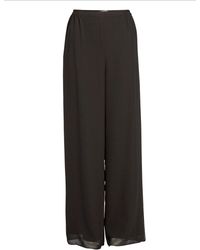 Gina Bacconi - Chiffon Layered Trouser With Slits - Lyst