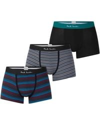 Paul Smith - Mixed Cotton 3 Pack Trunks - Lyst
