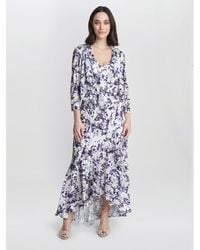 Gina Bacconi - Rina Printed Midi Dress And Jacket - Lyst