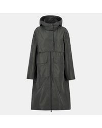 Barbour - Roxanna Showerproof Concealed Hood Long Sleeve Rain Anorak - Lyst