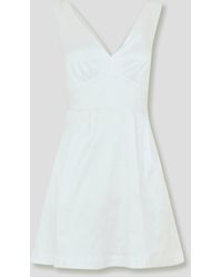 French Connection - Carey Bow Tailored Mini Dress - Lyst