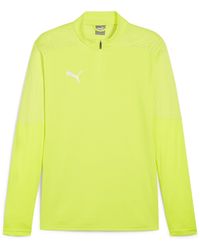 PUMA - Teamfinal Training 1/4-Zip Fleece - Lyst