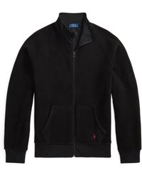 Polo Ralph Lauren - Lounge Full-Zip Mock Neck Top - Lyst