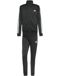 adidas - 3-stripes Fleece Tracksuit - Lyst