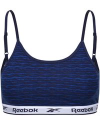 Reebok - Bra Top Berry - Lyst