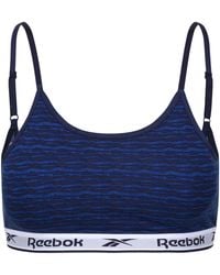 Reebok - Bra Top Berry - Lyst