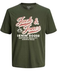 Jack & Jones - Colour Logo T-Shirt Plus Size - Lyst