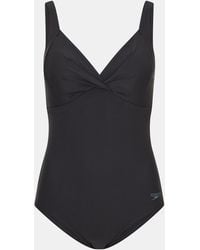 Speedo - Shaping Cross Knot Swimsuit - Lyst