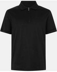 Pal Zileri - Cotton Long Sleeve Polo Shirt - Lyst