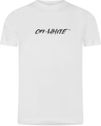 Off-White c/o Virgil Abloh - Off Slim Fit T Shirt - Lyst