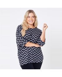 Be You - You Supersoft Zag Tunic - Lyst