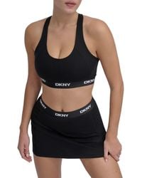 DKNY - Medium Impact Sports Bra - Lyst