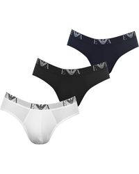 Emporio Armani - 3 Pack Briefs - Lyst
