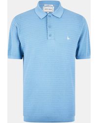 Jack Wills - Herringbone Short-Sleeve Polo Shirt - Lyst