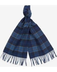 Barbour - Tartan Lambswool Scarf - Lyst