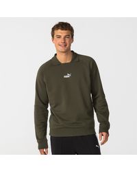 PUMA - Logo Crew Sweatshirt - Lyst