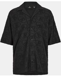 Represent - All Over Towel Fabric Short Sleeve Shirt - Lyst