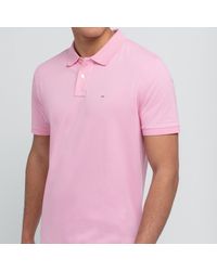 Eden Park - Stretch Pima Cotton Polo - Lyst