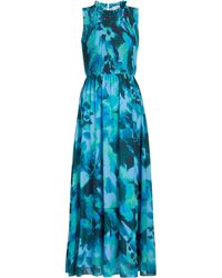 Gina Bacconi - Roxanna Sleeveless Shired Top Dress - Lyst