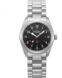 Rotary - Commando Sapphire Glass Watch - Lyst