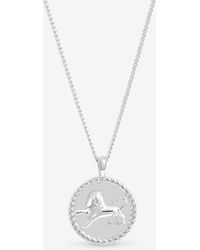 Simply Silver - Sterling 925 Zodiac Pendant - Lyst