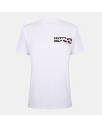 PRETTY BOY UGLY WORLD - Cotton Short Sleeve Crew Neck T-Shirt - Lyst