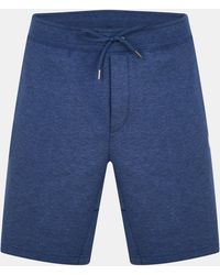 Ralph Lauren - Perf Fleece Jogger Shorts - Lyst