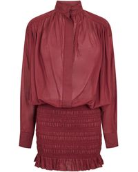 ANDAMANE - Rania Smock Shirt Dress - Lyst