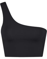 GIRLFRIEND COLLECTIVE - One Shoulder Non Wired Low Impact Sports Bra - Lyst