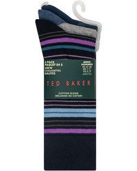 Ted Baker - Formal Crew Socks - Lyst